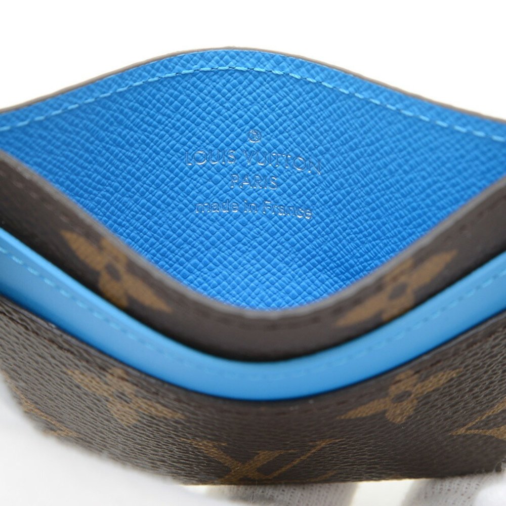 LOUIS VUITTON Blue Monogram Card Case Holder M12838 - Picture 4 of 4